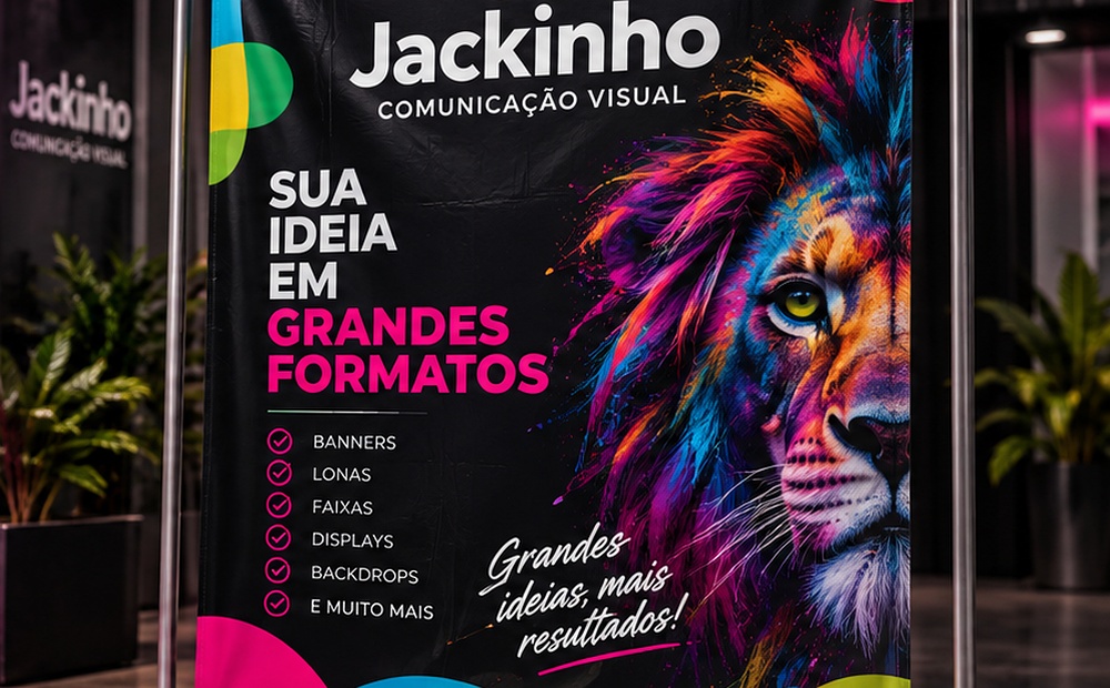 Banners e Lonas — imagem ilustrativa